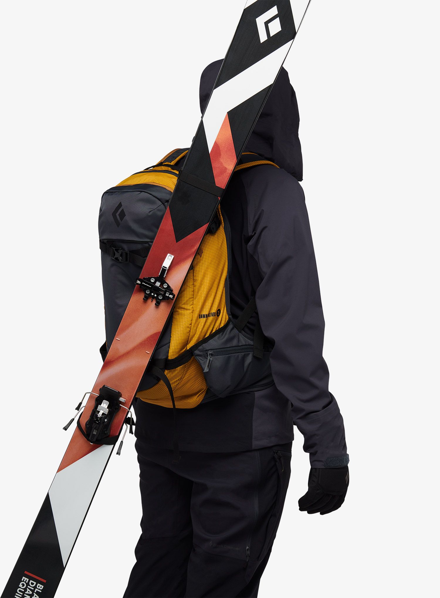 Skialpovy batoh Black Diamond Dawn Patrol 25 - amber