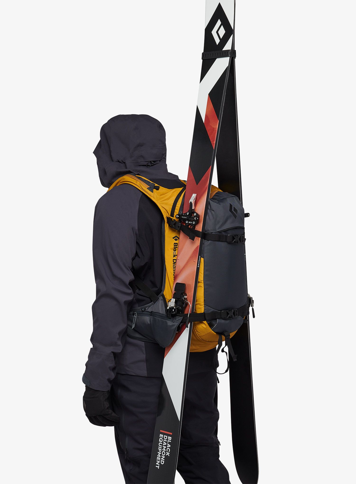 Skialpovy batoh Black Diamond Dawn Patrol 25 - amber