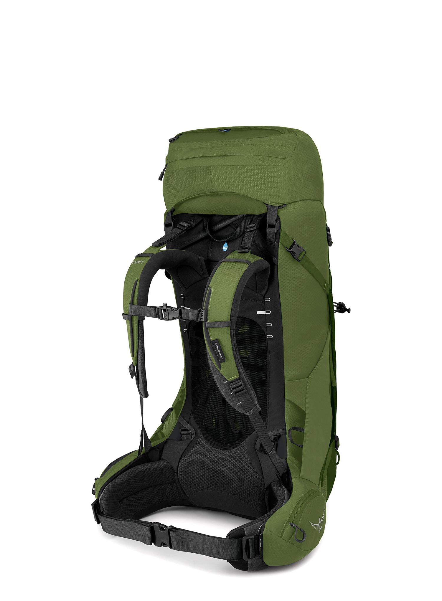 Trekový batoh Osprey Aether 55 - garlic mustard green