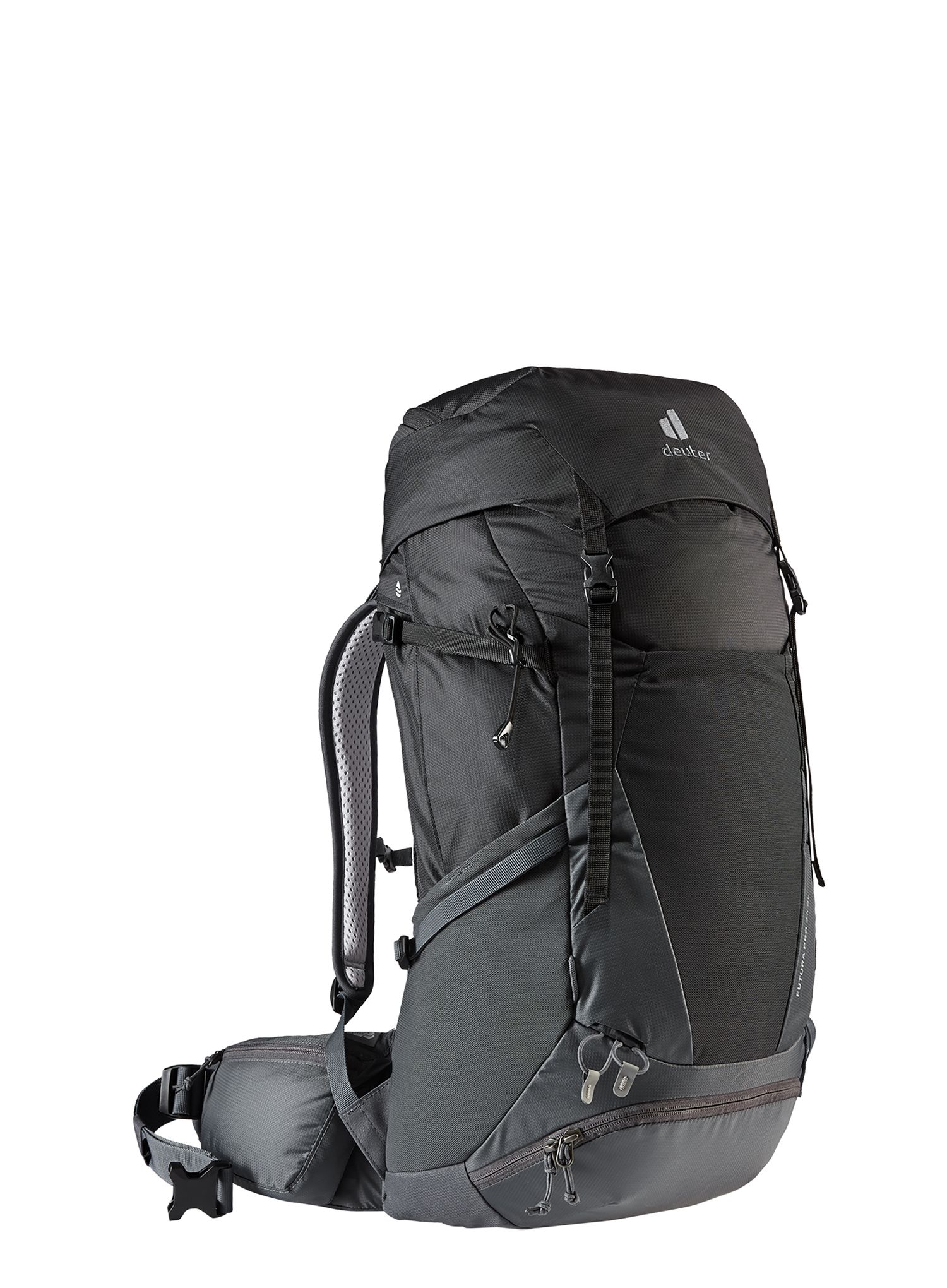Dámský turistický batoh Deuter Futura Pro 34 SL - black/graphite