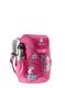 Dětský turistický batoh Deuter Schmusebar - ruby/hotpink