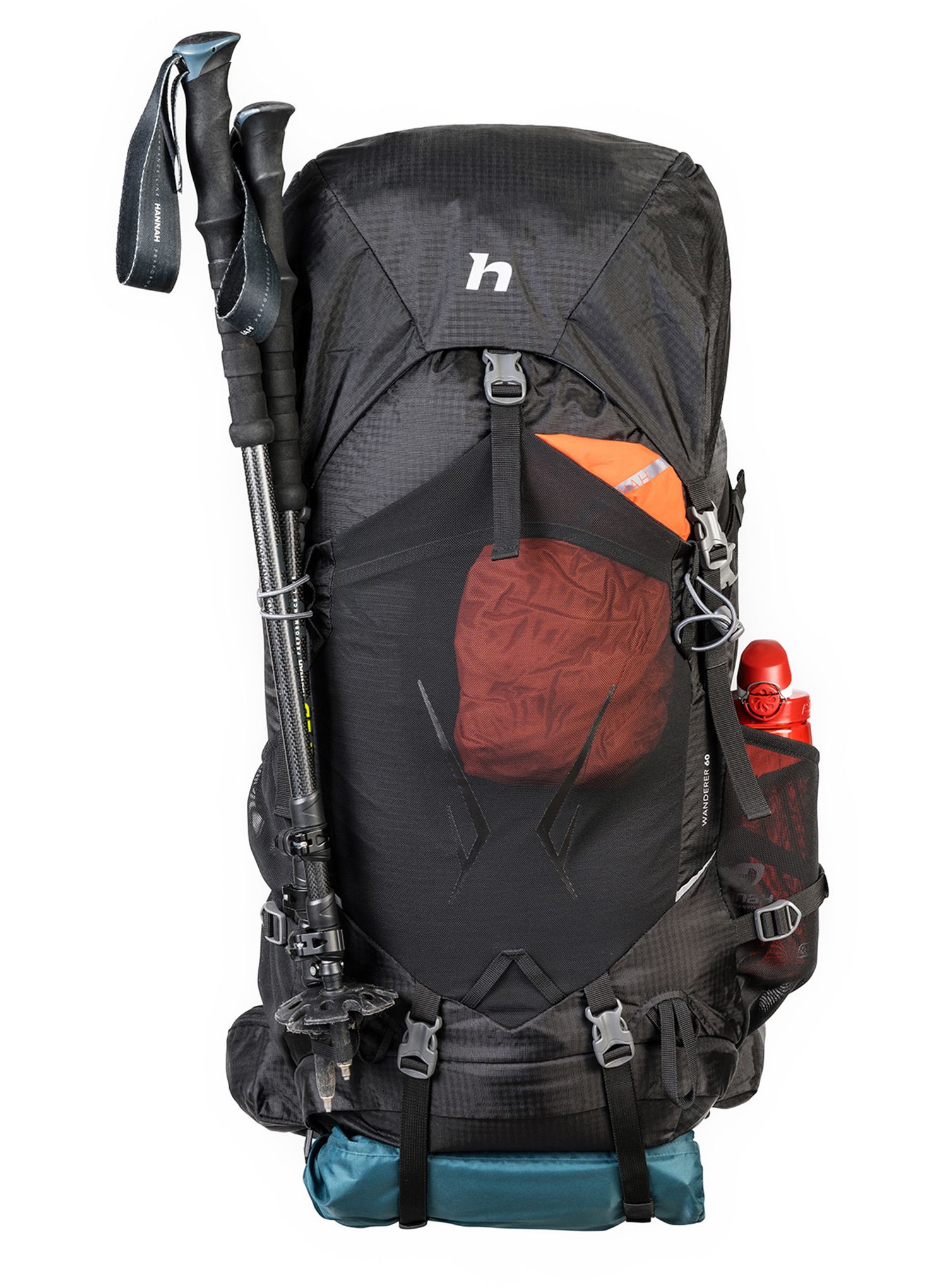 Turistický batoh Hannah Wanderer 60 - anthracite