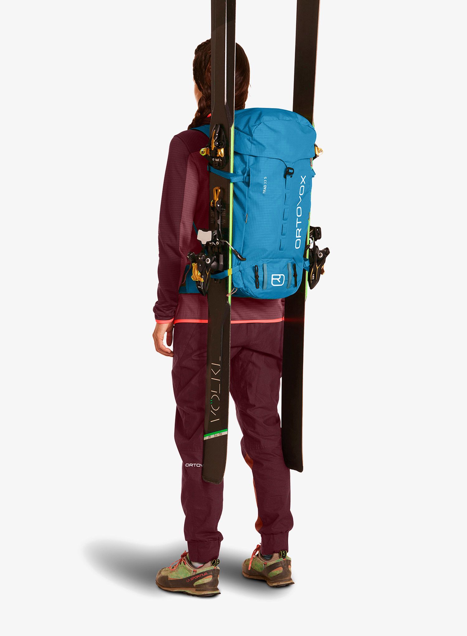 Dámský lezecký batoh Ortovox Trad 33 S - heritage blue