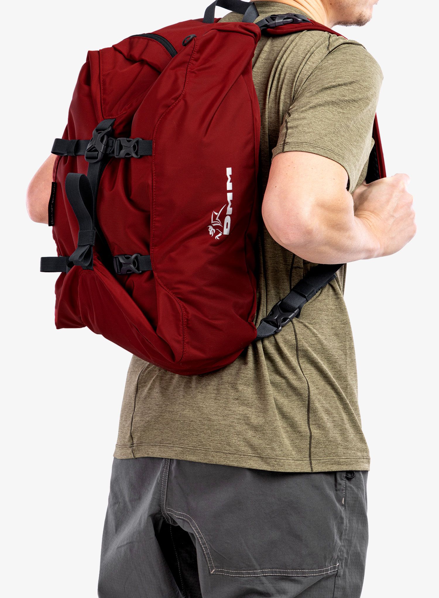 Lezecký batoh DMM Classic Rope Bag - red