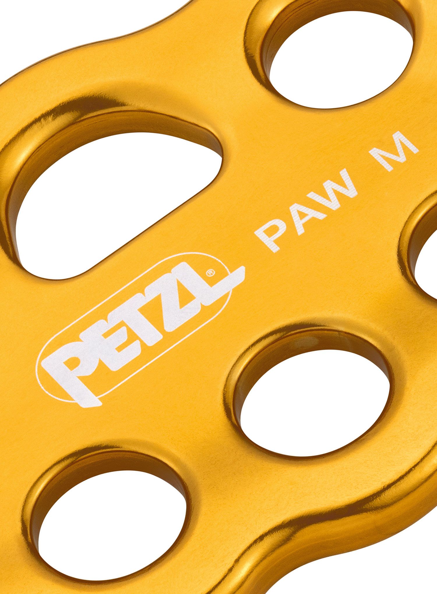 Kotvící deska Petzl Paw M - yellow