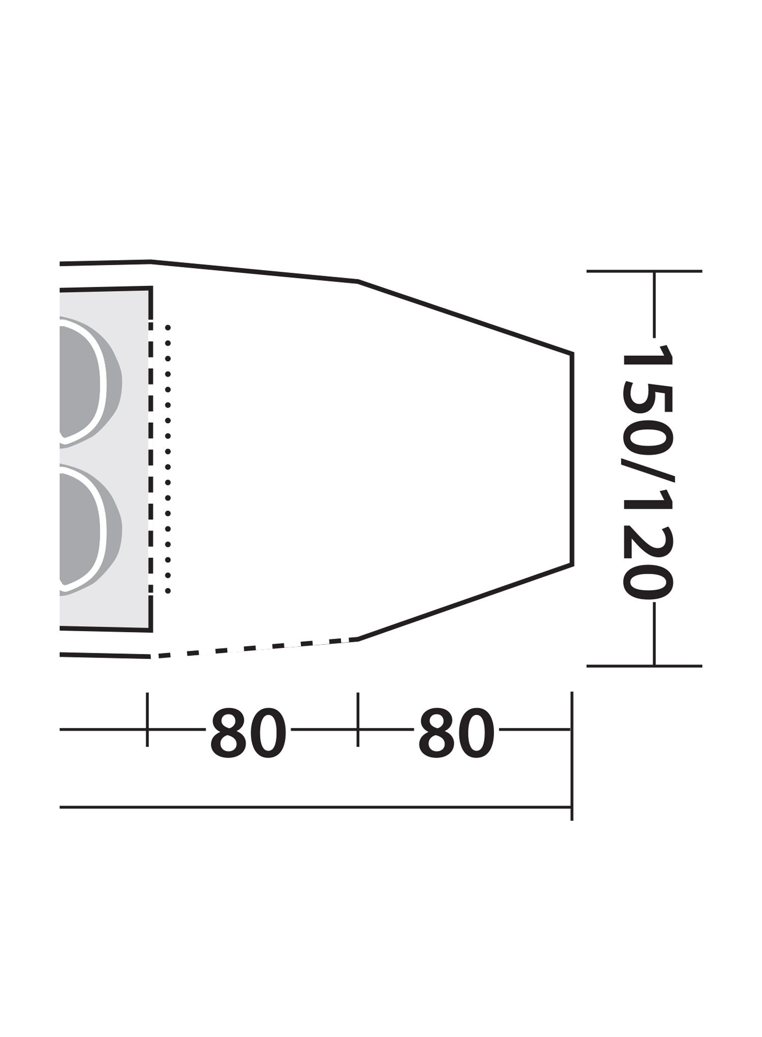Podlaha stanu Robens Groundsheet Pioneer and Voyager 2EX