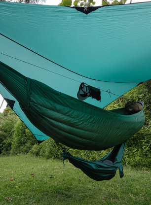 Zateplovací vrstva pod hamaku Ticket To The Moon Moonquilt PRO 650 - green