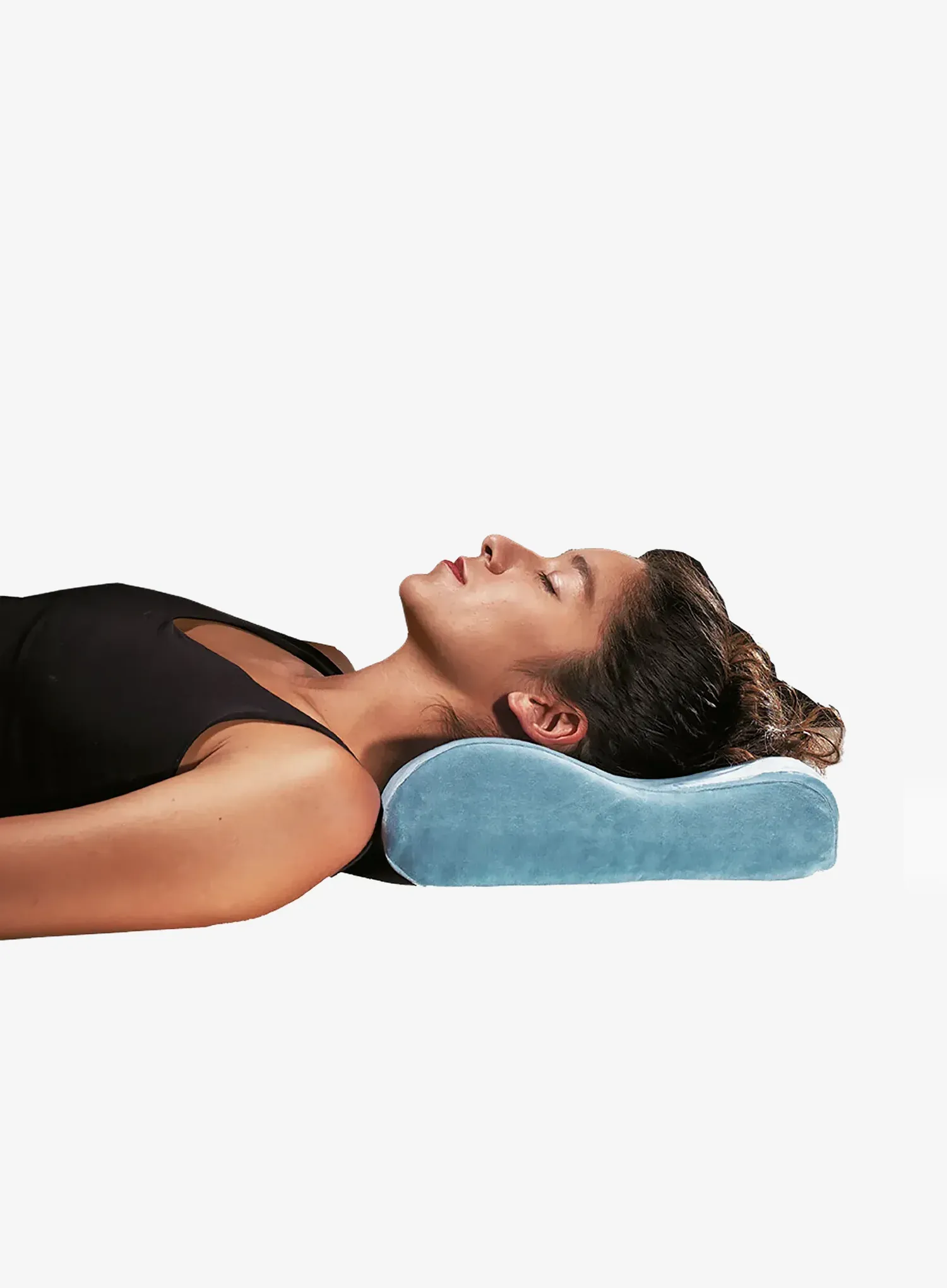 Cestovní polštářek Cocoon Memory Foam Travel Pillow - slate blue