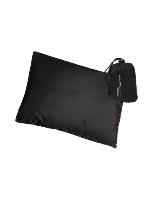 Cestovní polštářek Cocoon Synthetic Travel Pillow L - charcoal