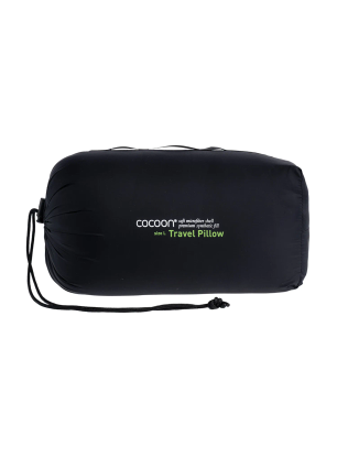 Cestovní polštářek Cocoon Synthetic Travel Pillow L - charcoal/smoke grey