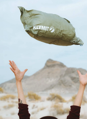 Cestovní polštářek Klymit Drift Pillow Large - green