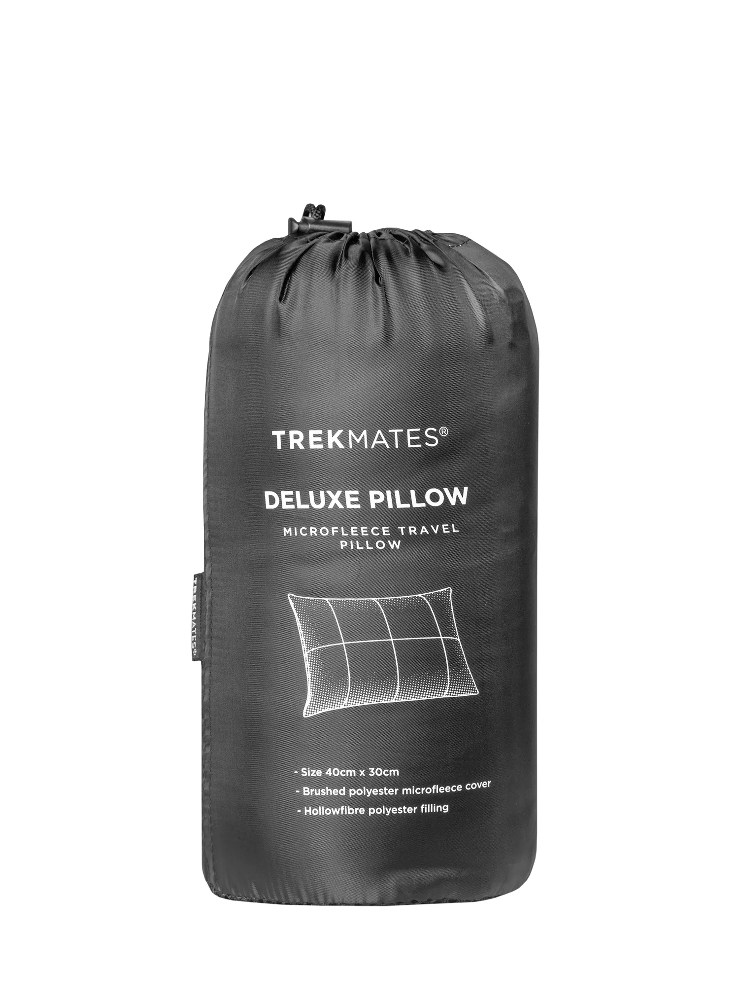 Cestovní polštářek Trekmates Deluxe Pillow - chrome