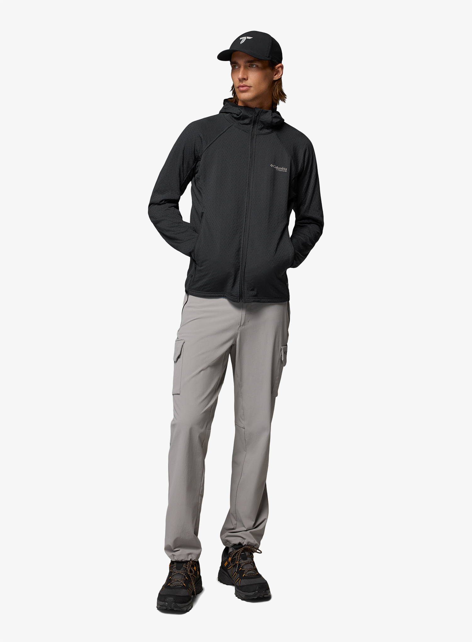 Fleecová mikina Columbia Arctic Crest II Hooded Full Zip - black