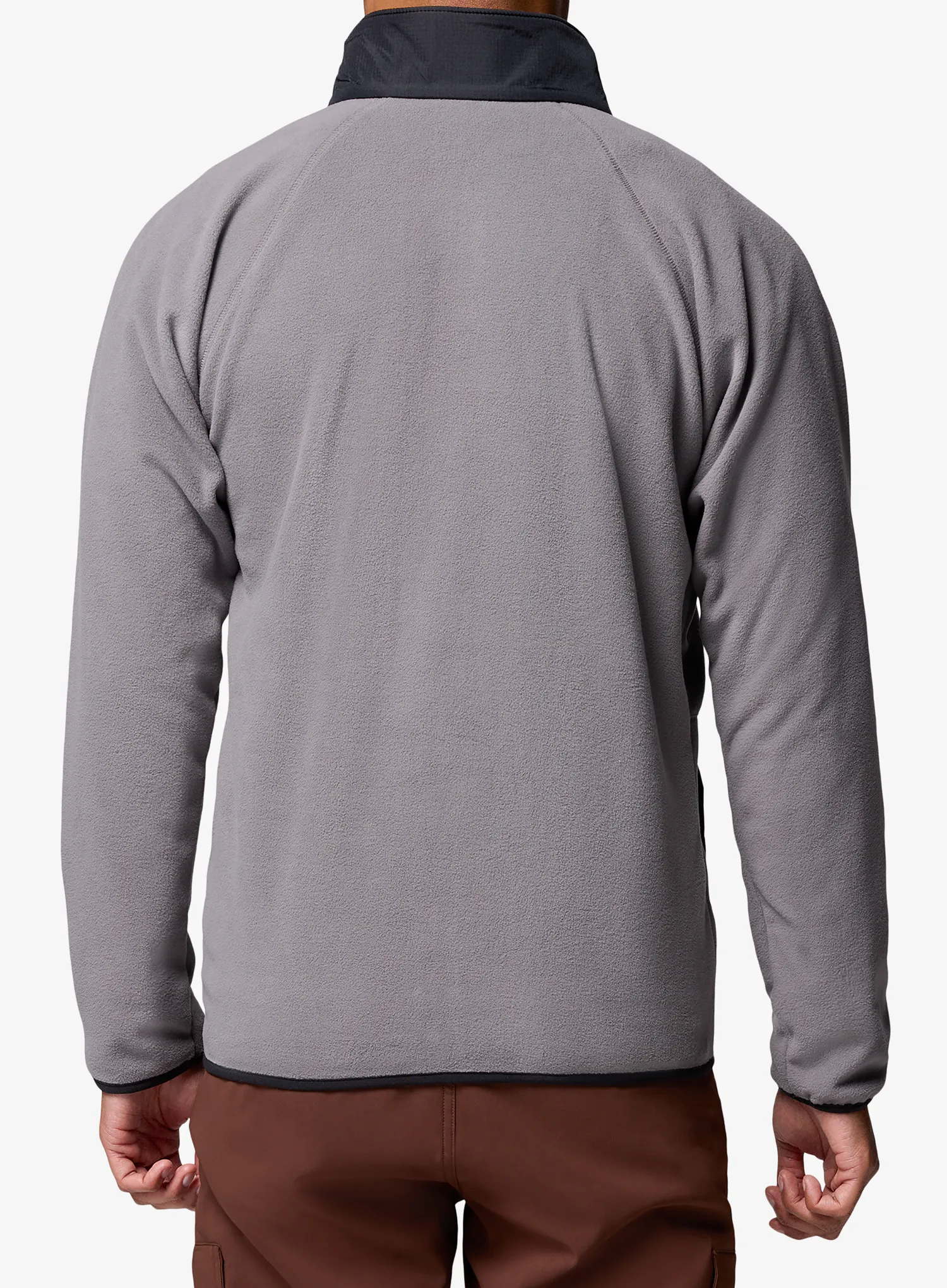 Fleecová mikina Columbia Fast Trek Overlay Full Zip - city grey/black