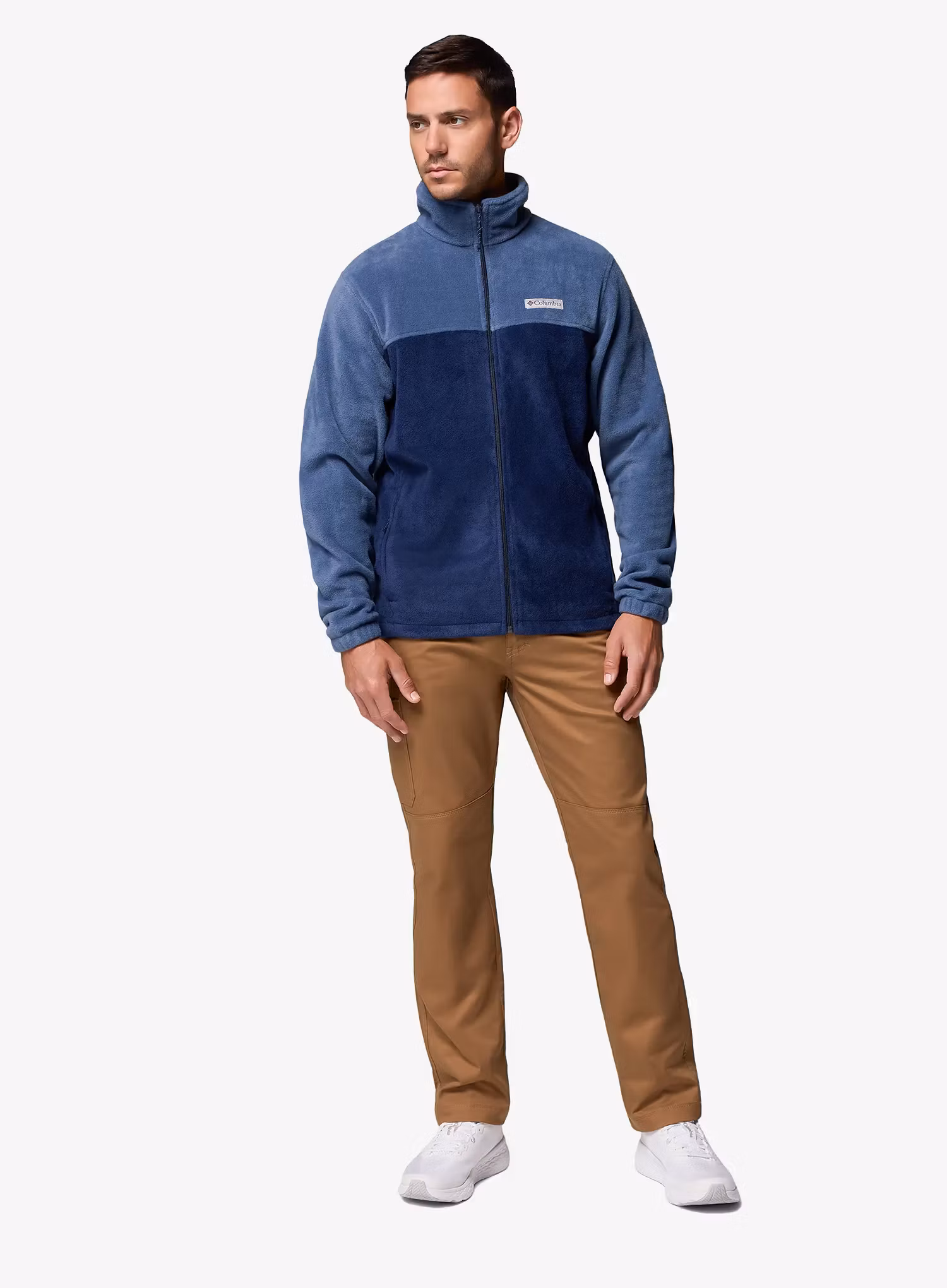 Fleecová mikina Columbia Steens Mountain 2.0 - dark mountain/coll.navy