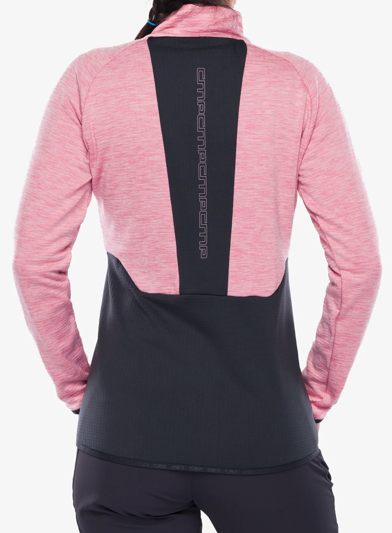 Fleecová mikina dámská CMP Nexure - pink melange