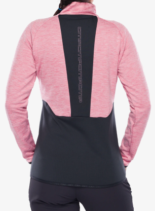 Fleecová mikina dámská CMP Nexure - pink melange