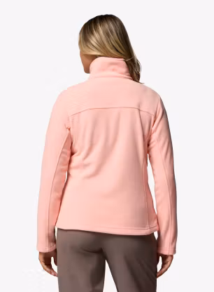 Fleecová mikina dámská Columbia Fast Trek II Jacket - pink sand