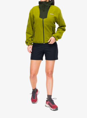 Fleecová mikina dámská Columbia Sequoia Grove Full Zip Fleece - mossy green/greenscape