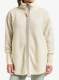 Fleecová mikina dámská Didriksons Sally Full Zip 2 - white foam