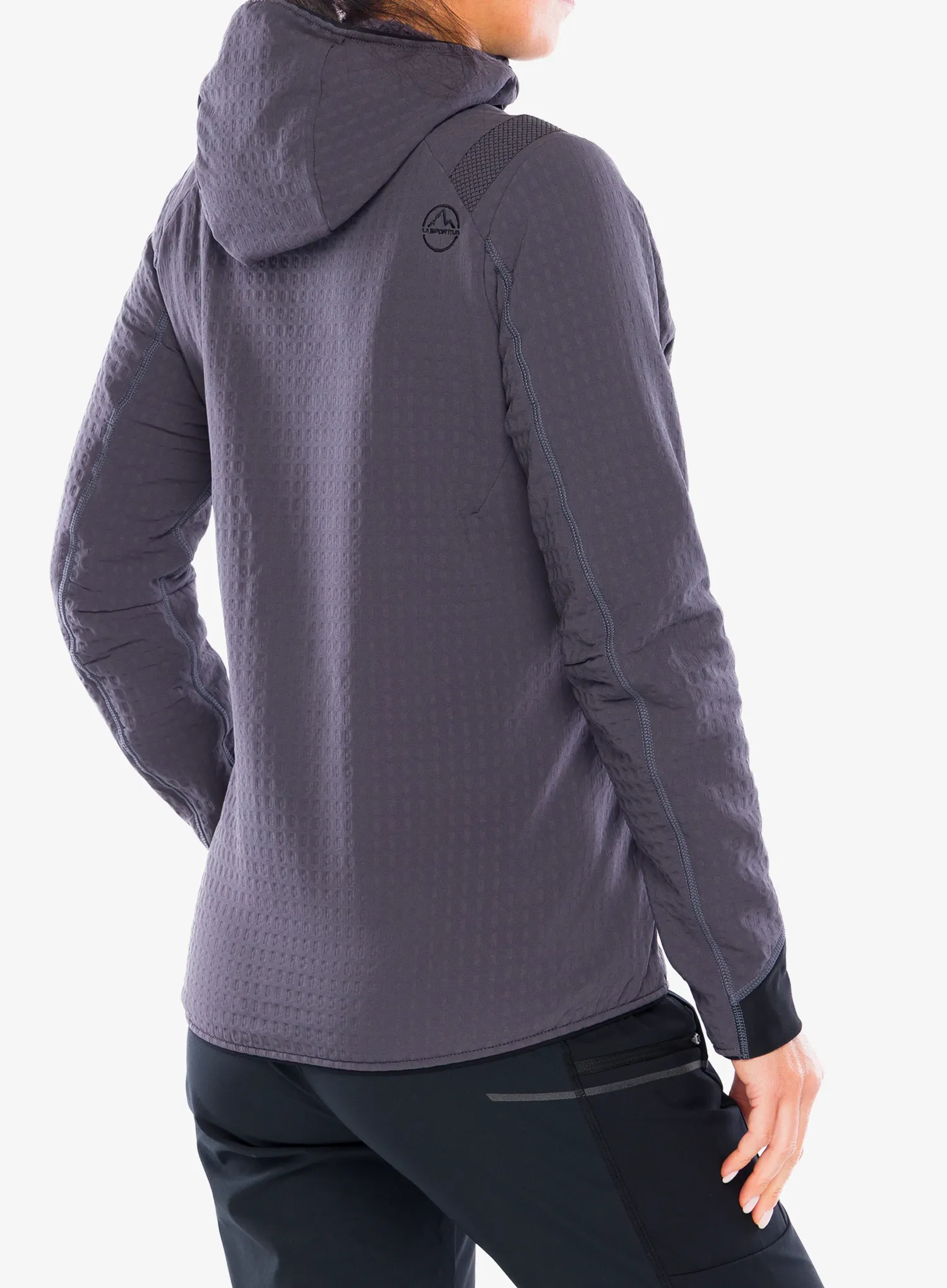Fleecová mikina dámská La Sportiva Bristen Thermal Hoody - onyx/chalk
