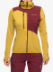 Fleecová mikina dámská La Sportiva Lucendro Thermal Hoody - savana/redwood