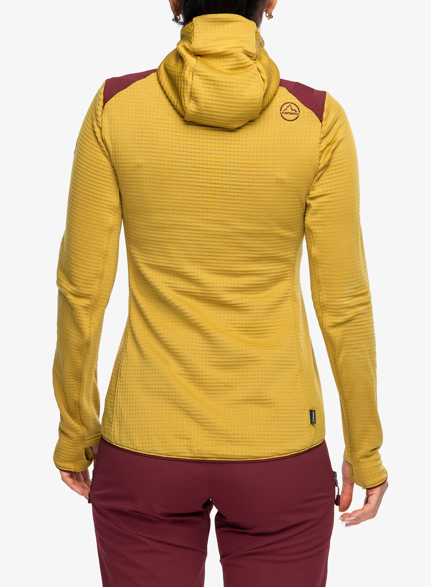 Fleecová mikina dámská La Sportiva Lucendro Thermal Hoody - savana/redwood