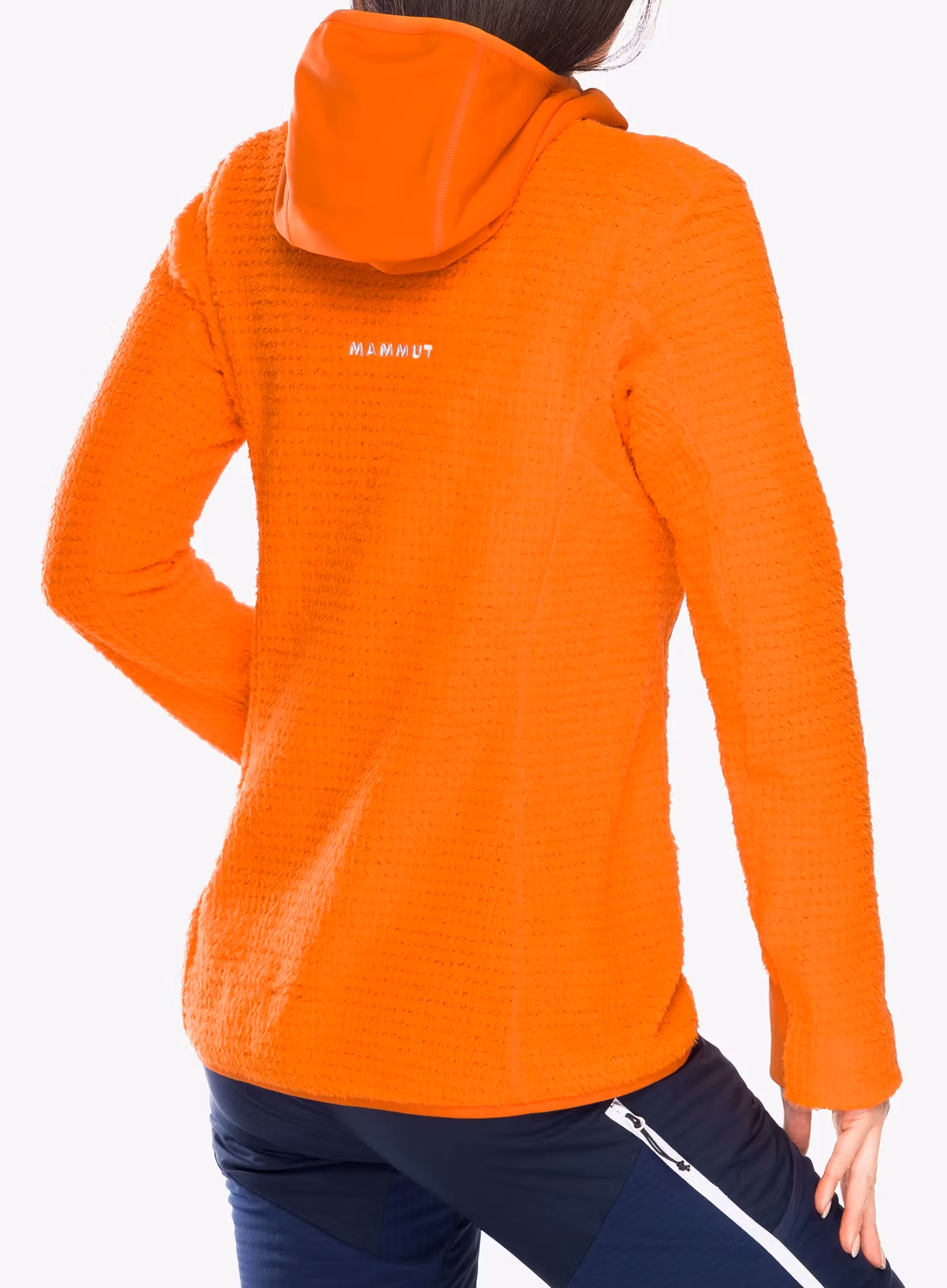 Fleecová mikina dámská Mammut Eiger Nordwand Pro ML Air Hooded Jacket - eiger orange