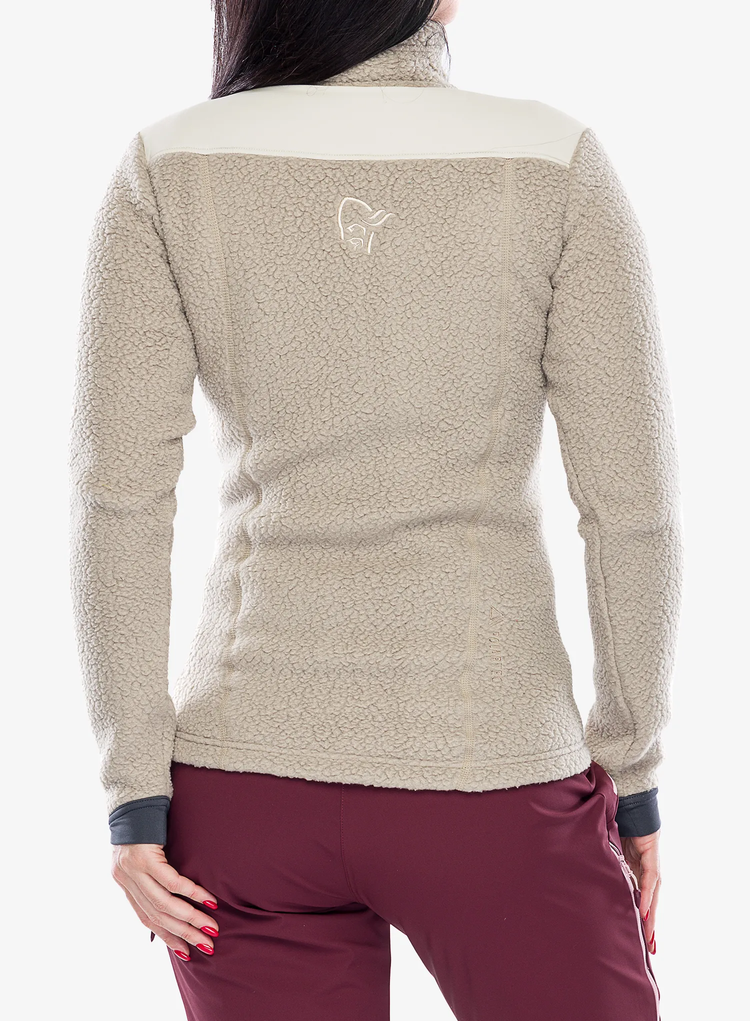 Fleecová mikina dámská Norrona Trollveggen Thermal Pro Jacket - winter twig