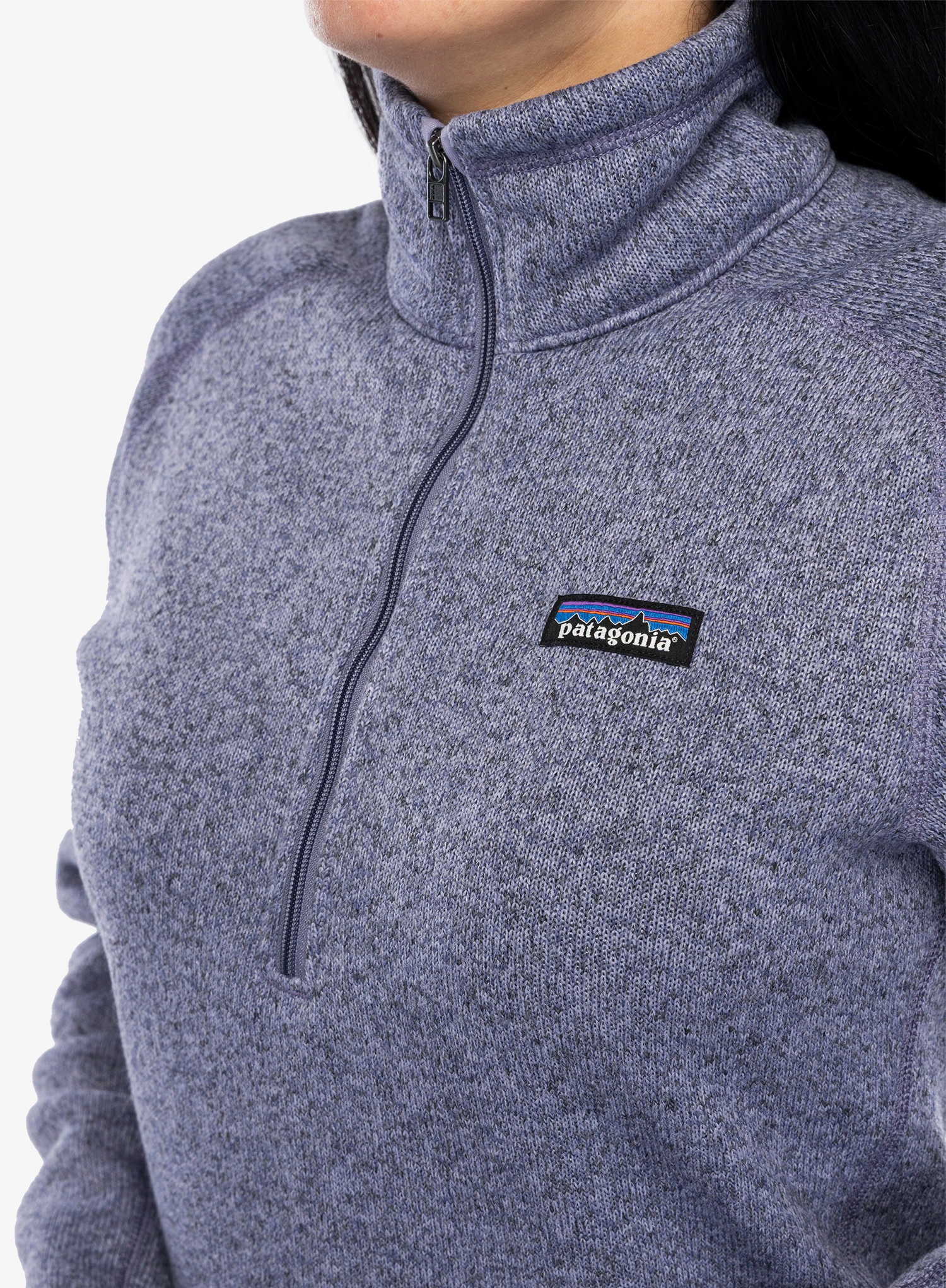 Fleecová mikina dámská Patagonia Better Sweater 1/4 Zip - concrete purple
