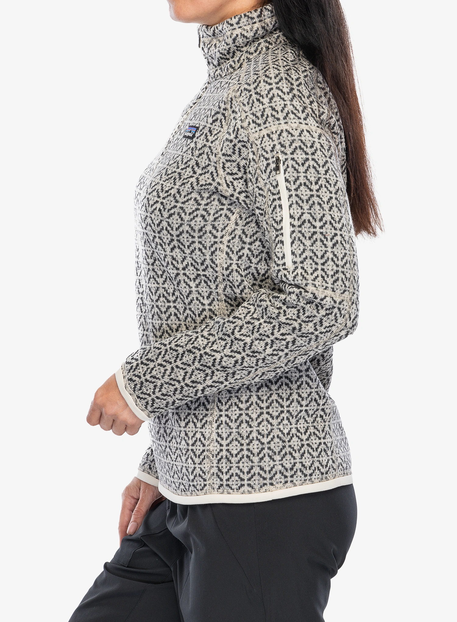 Fleecová mikina dámská Patagonia Better Sweater 1/4 Zip - scales/natural