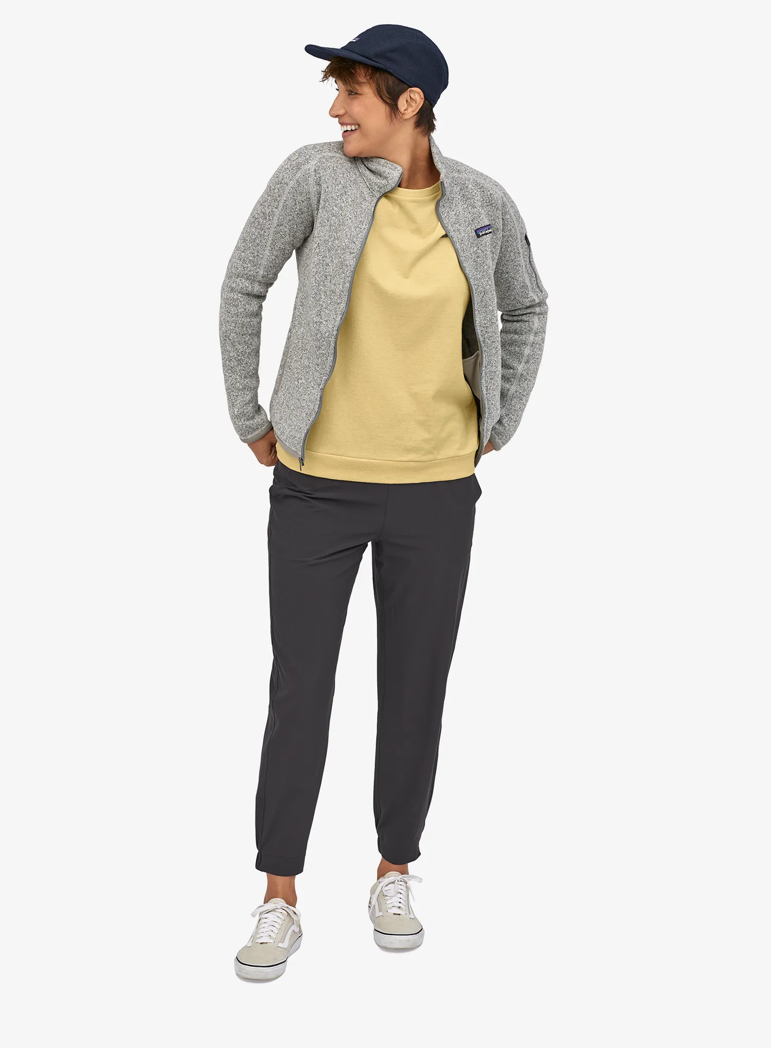 Fleecová mikina dámská Patagonia Better Sweater Jacket - birch white