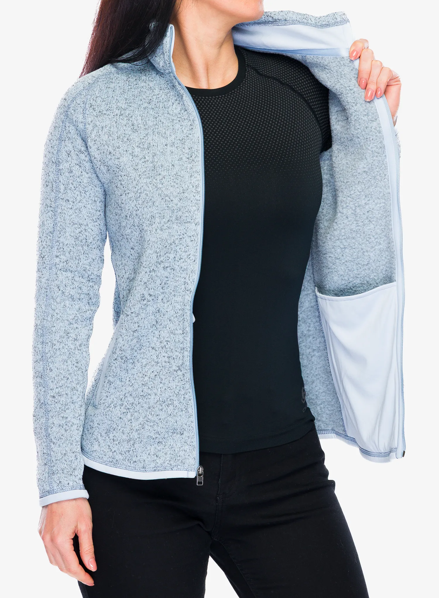 Fleecová mikina dámská Patagonia Better Sweater Jacket - fleck blue