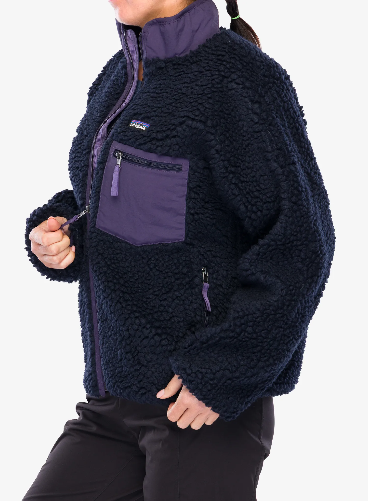 Fleecová mikina dámská Patagonia Classic Retro-X Jacket - sunken blue