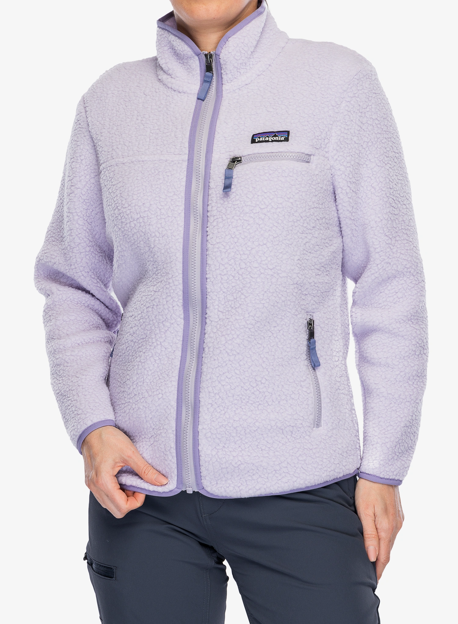 Fleecová mikina dámská Patagonia Retro Pile Jacket - foxglove purple