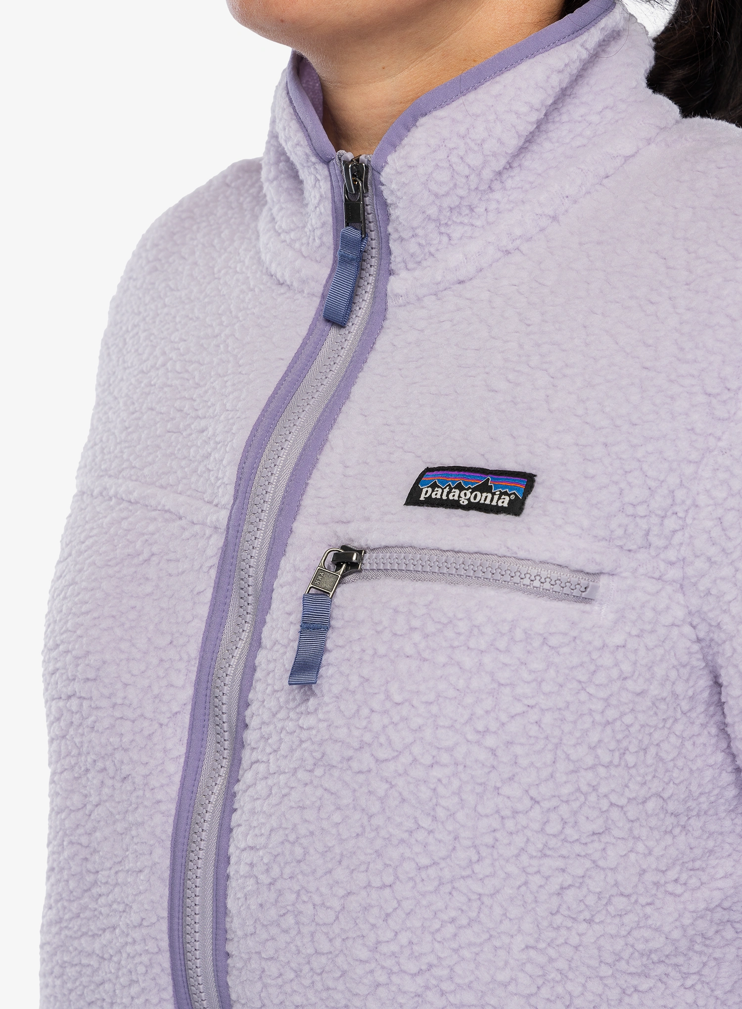 Fleecová mikina dámská Patagonia Retro Pile Jacket - foxglove purple