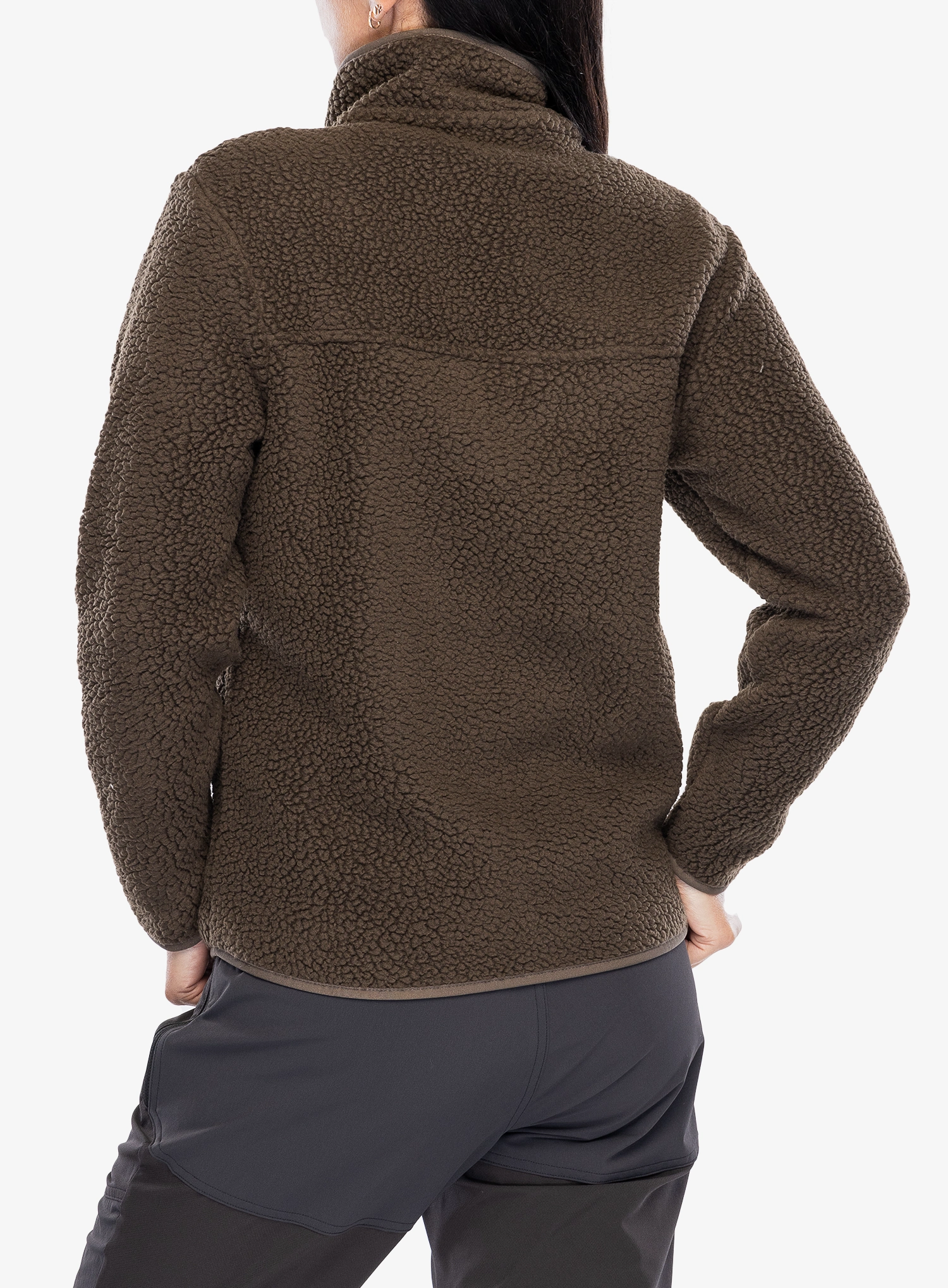 Fleecová mikina dámská Patagonia Retro Pile Jacket - otter brown