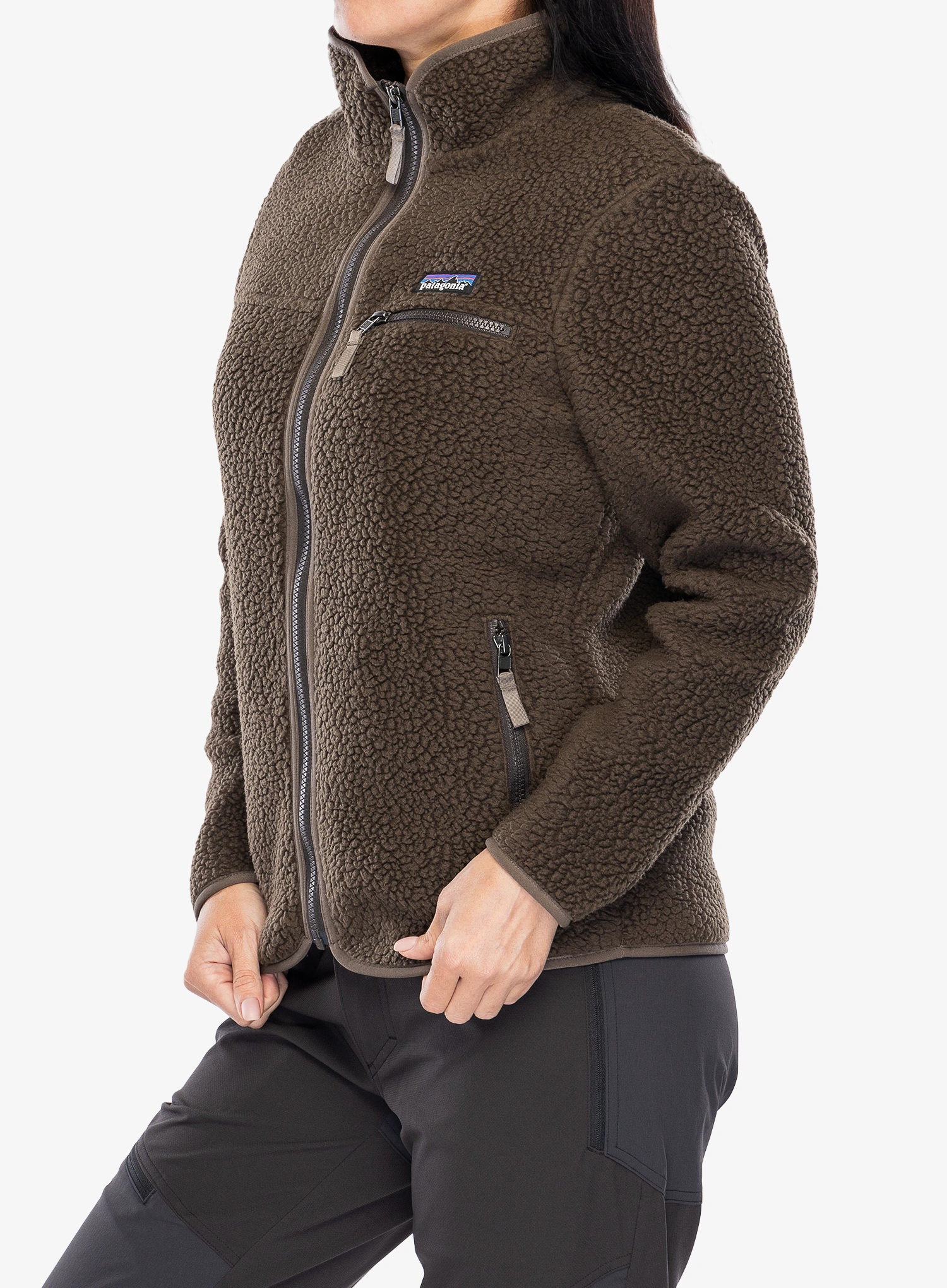 Fleecová mikina dámská Patagonia Retro Pile Jacket - otter brown
