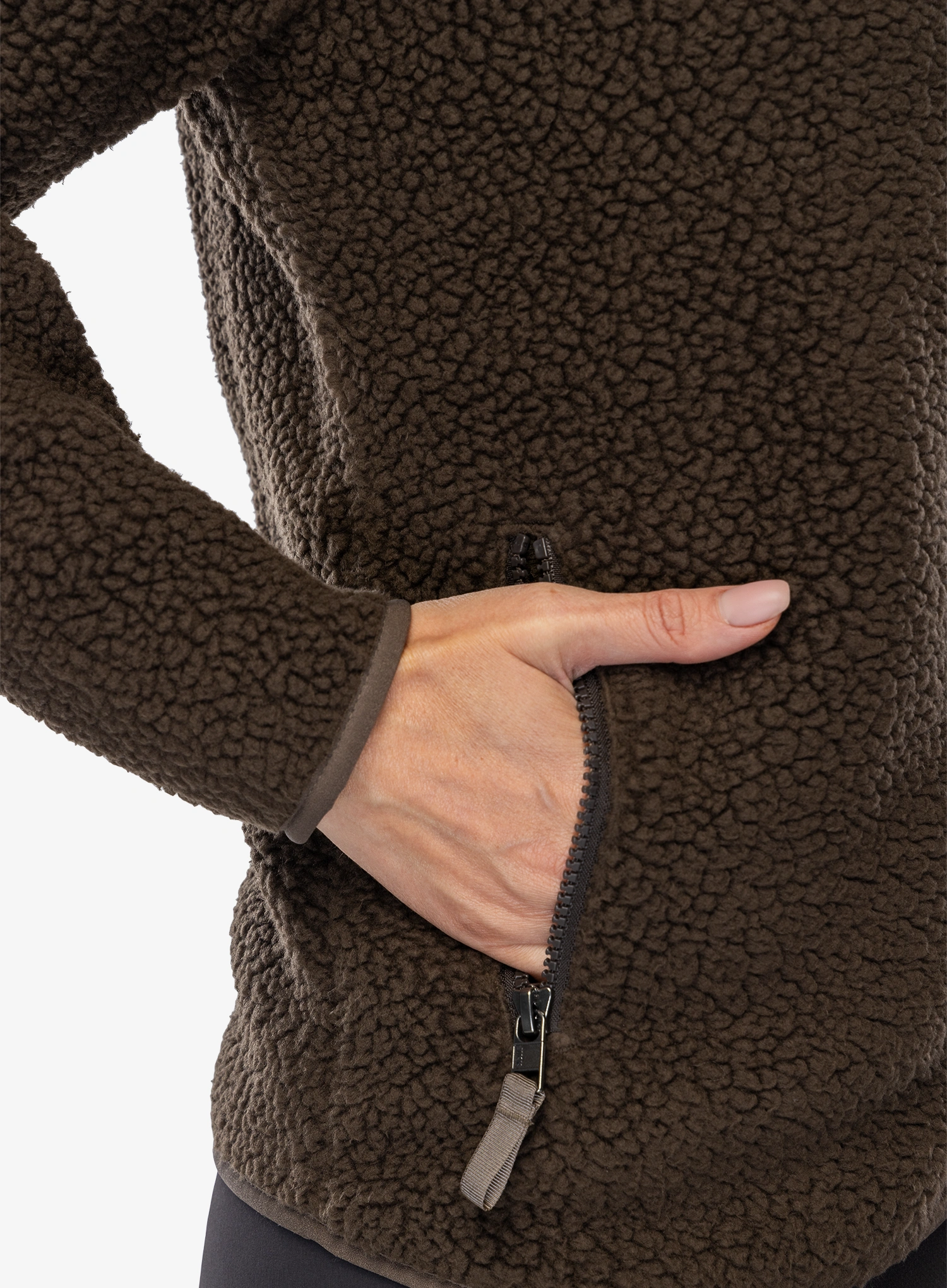 Fleecová mikina dámská Patagonia Retro Pile Jacket - otter brown