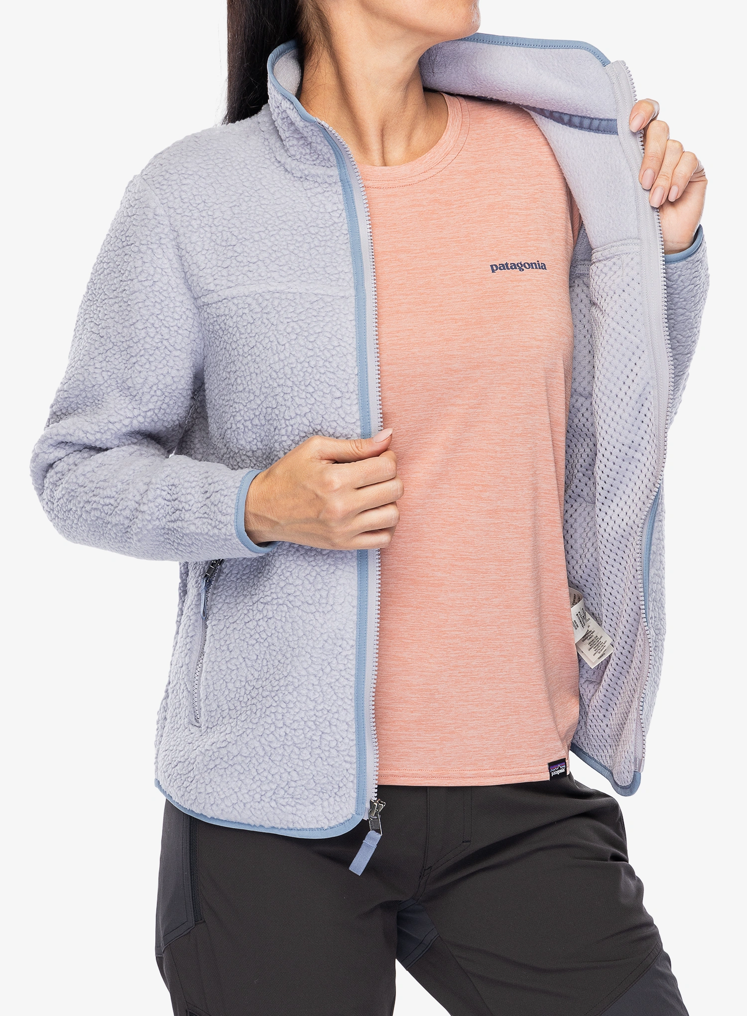 Fleecová mikina dámská Patagonia Retro Pile Jacket - permafrost purple