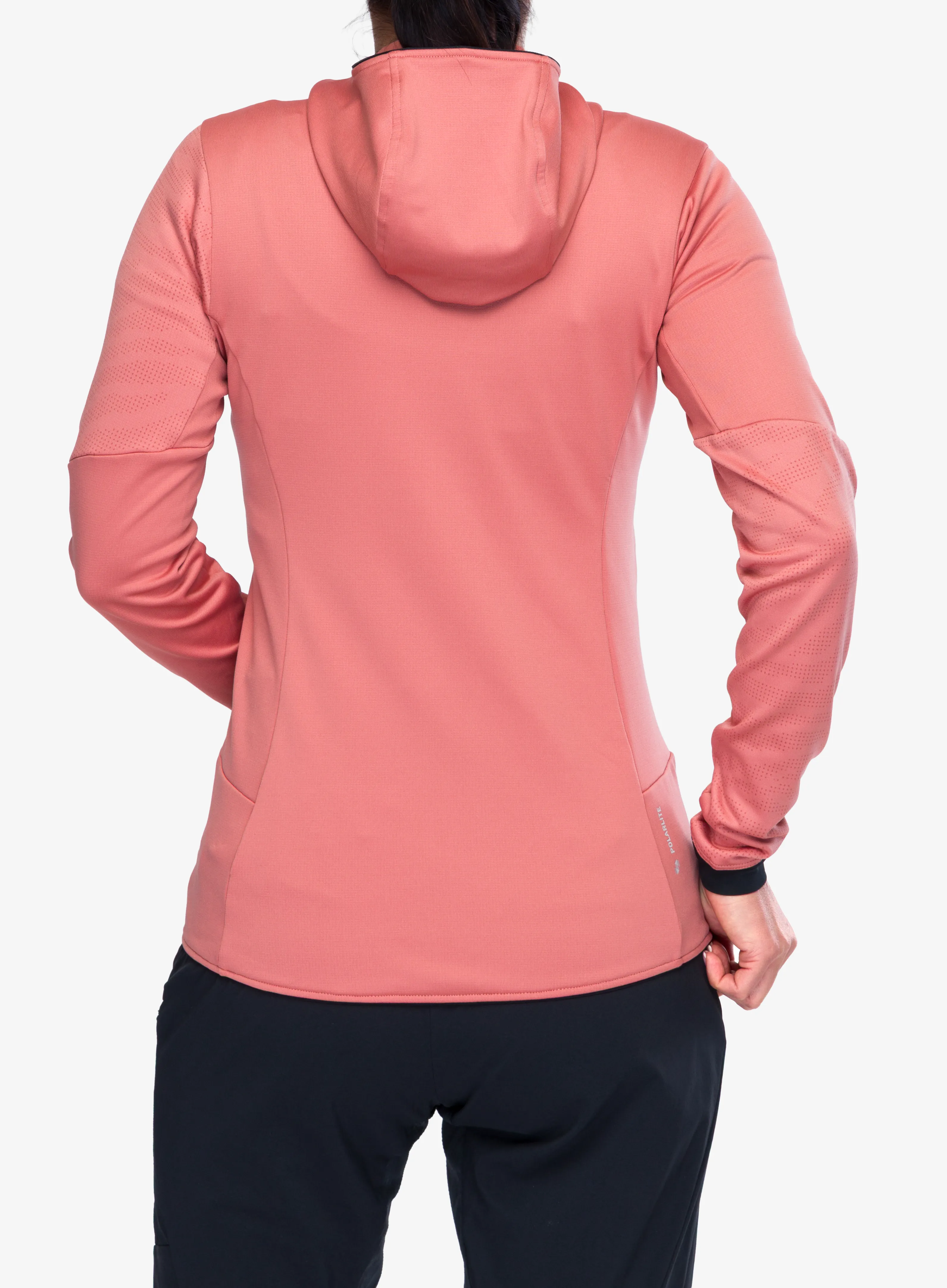 Fleecová mikina dámská Salewa Sella Crevasse HD Jacket - desert pink