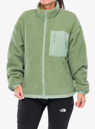 Fleecová mikina dámská The North Face Yumiori Reversible Jacket - slate moss/bark mist