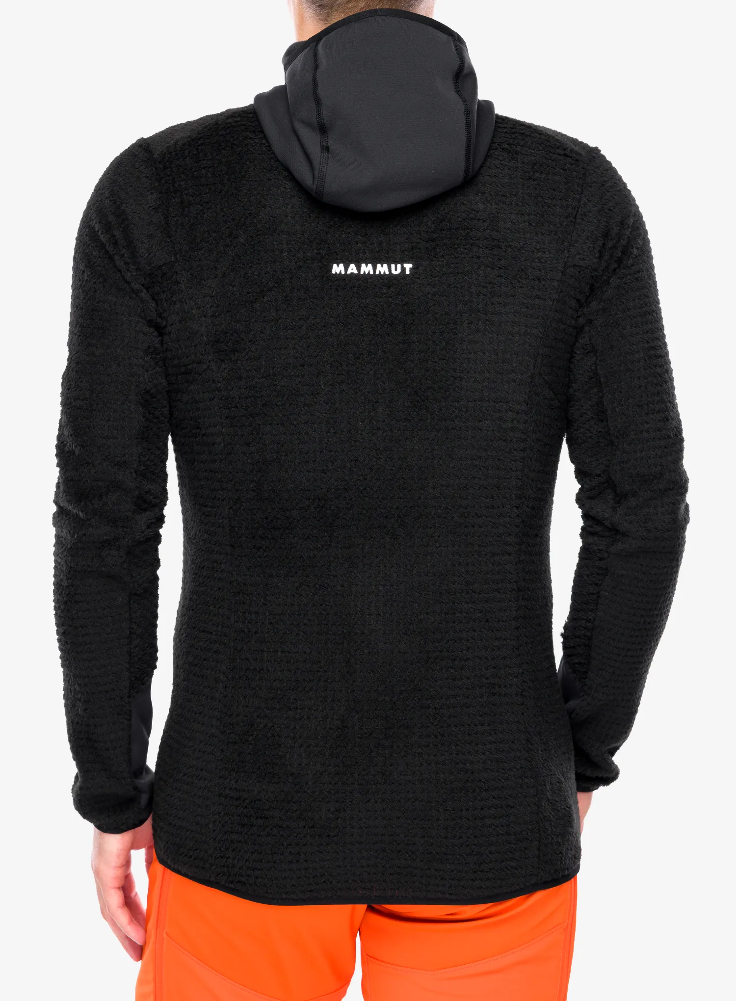 Fleecová mikina Mammut Eiger Nordwand Pro ML Air Hooded Jacket - black