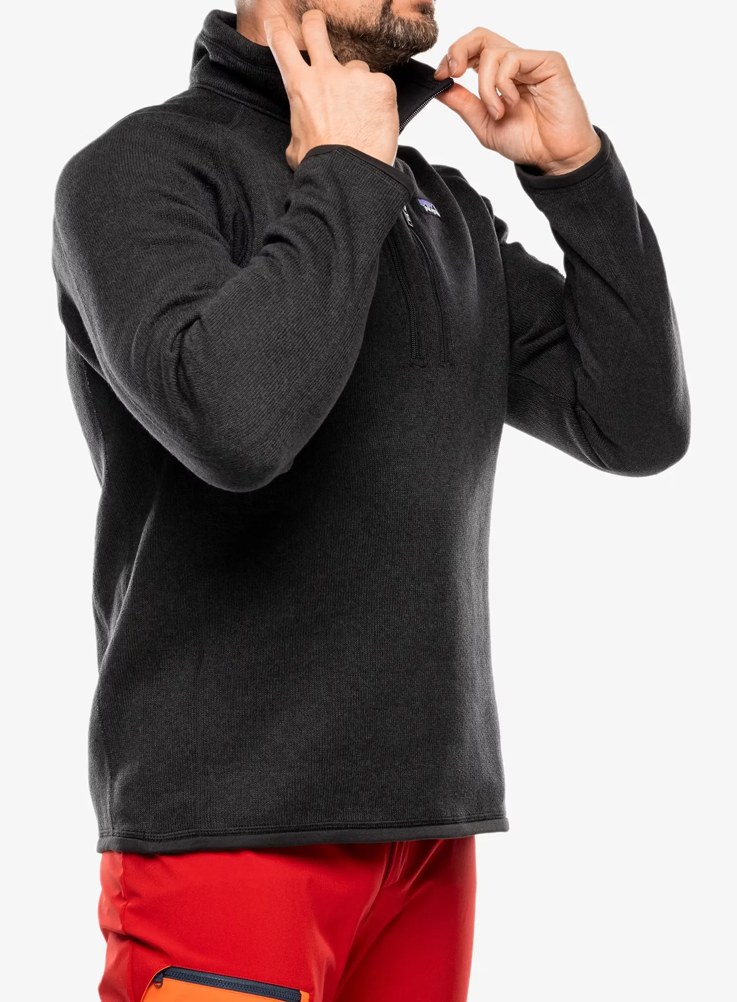 Fleecová mikina Patagonia Better Sweater 1/4 Zip - black