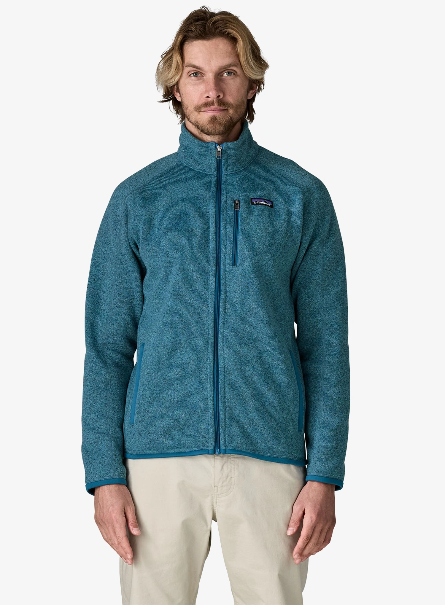 Fleecová mikina Patagonia Better Sweater Jacket - aquatic blue