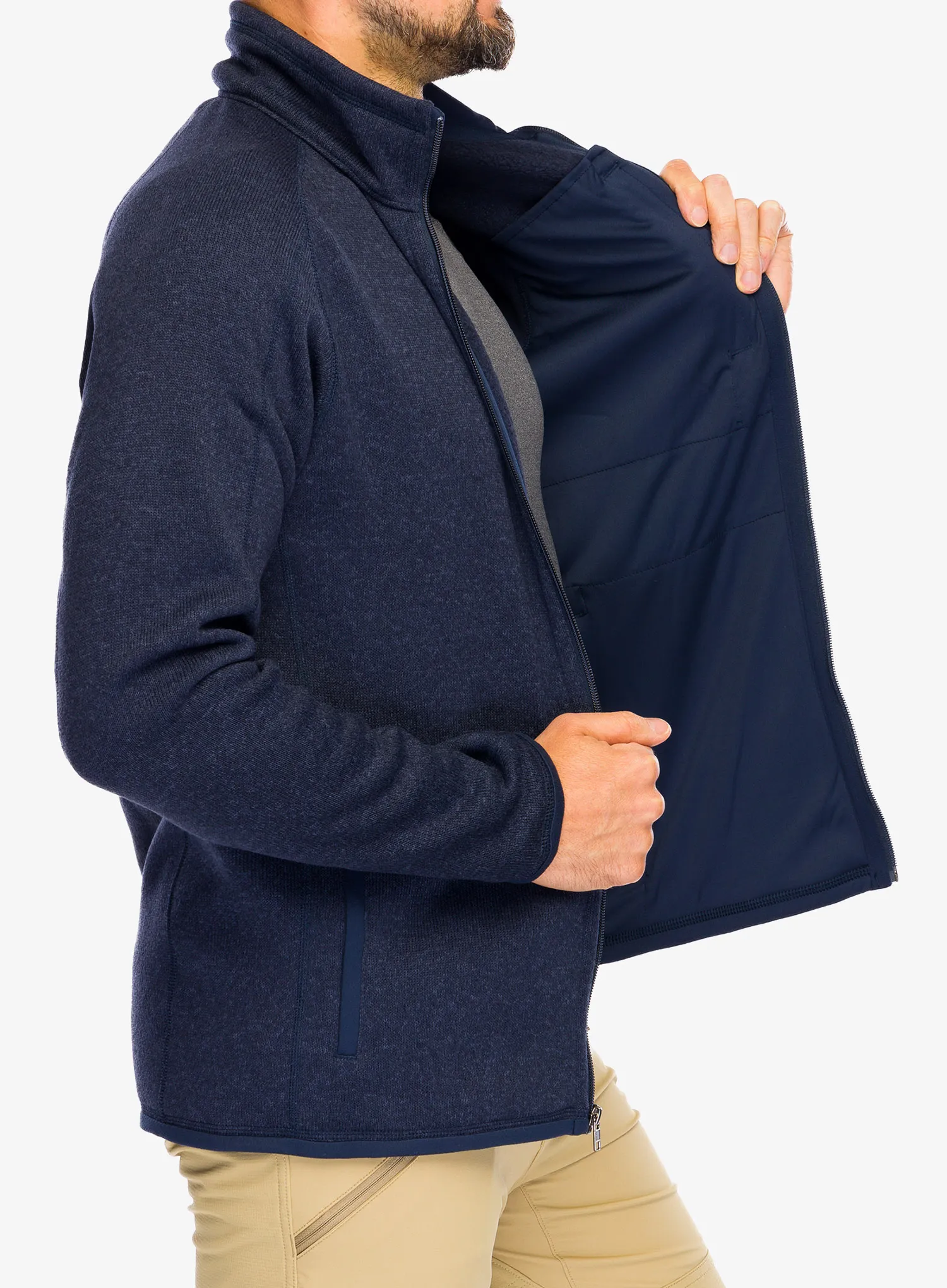 Fleece Patagonia Better Sweater Jacket - navy