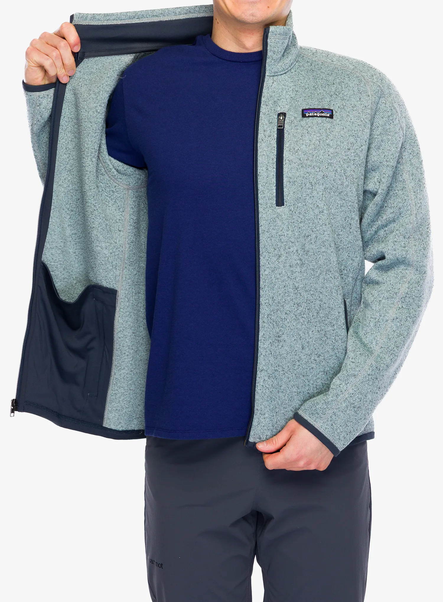 Fleecová mikina Patagonia Better Sweater Jacket - thermal blue