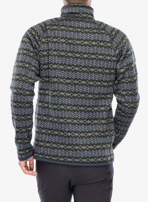 Fleecová mikina Patagonia Better Sweater Jacket - woven together/smolder blue