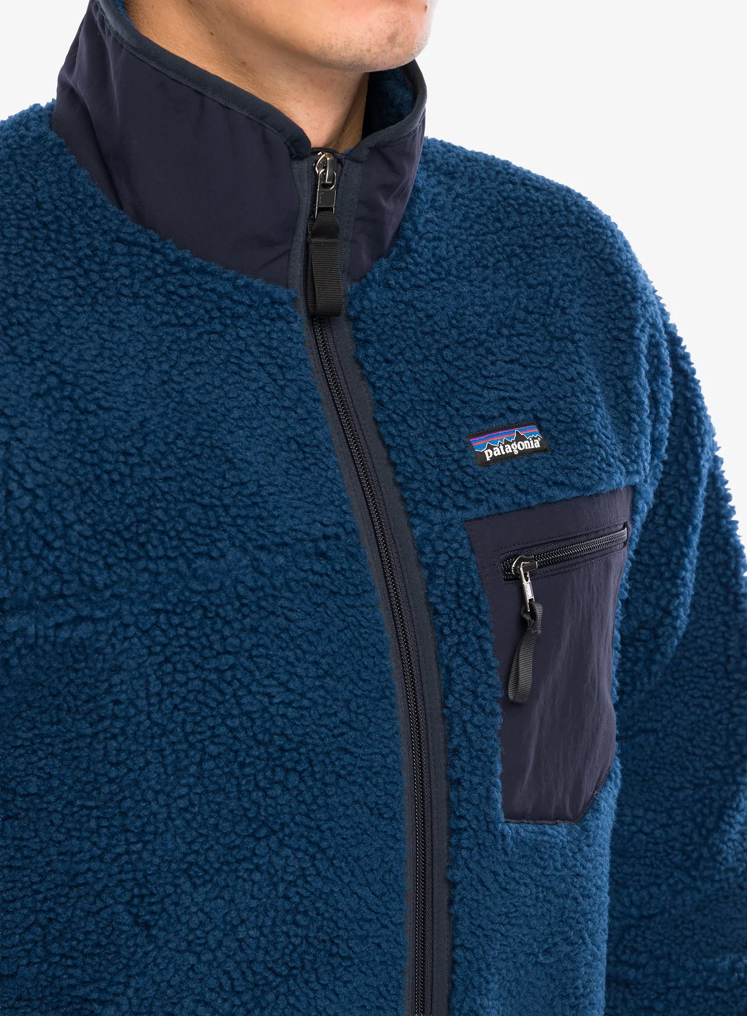 Fleecová mikina Patagonia Classic Retro-X Jacket - clement blue