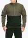 Fleecová mikina Patagonia Retro Pile 1/2 Snap Pullover - old growth green